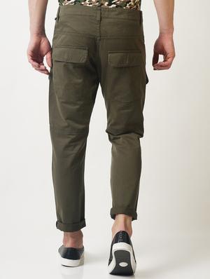 green cotton cargo - 16108910 - Standard Image - 3