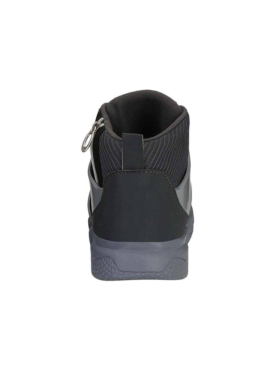 grey Mesh lace up sport shoes - 16109024 - Zoom Image - 3