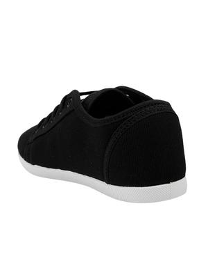 black lace-up sneakers - 16110515 - Standard Image - 3