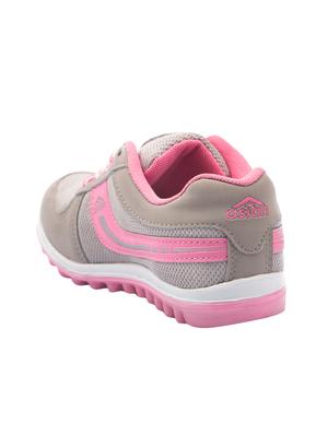 pink lace-up sports shoes - 16110533 - Standard Image - 3