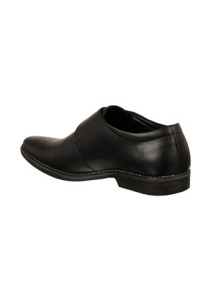 black leather monk straps - 16110677 - Standard Image - 3