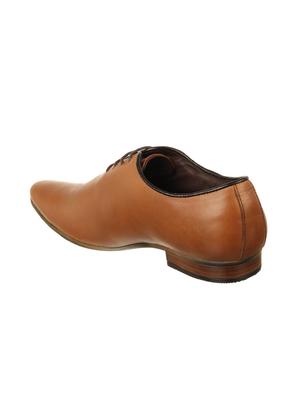 tan derby shoes - 16110688 - Standard Image - 3
