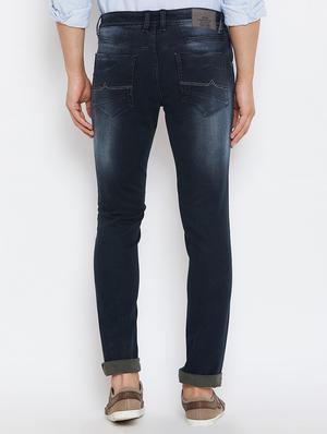 blue heavy washed jeans - 16110801 - Standard Image - 3