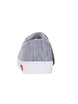 grey slip on casual shoes - 16111599 - Standard Image - 3