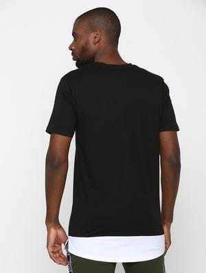 black solid tshirt - 16112350 - Standard Image - 3