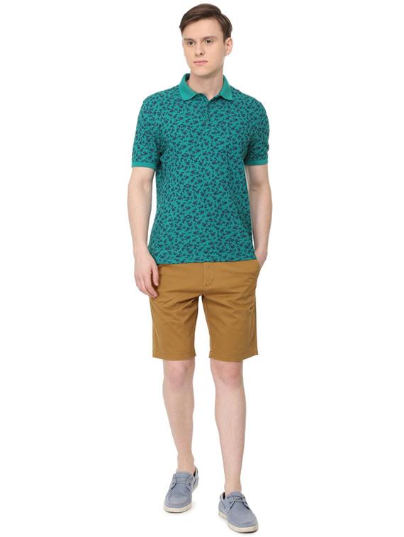 brown solid bermuda - 16112396 - Zoom Image - 3