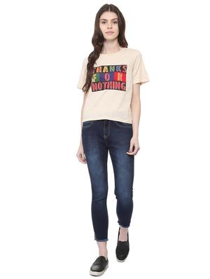 quirky text short sleeved tee - 16114633 - Standard Image - 3