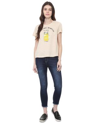 quirky print short sleeved tee - 16114635 - Standard Image - 3