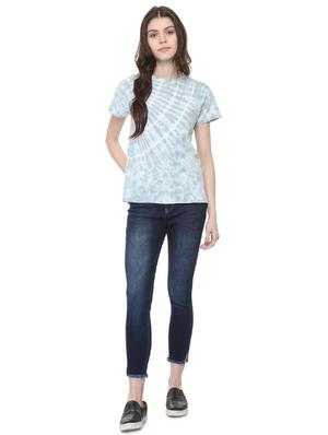 crew neck tied and dyed tee - 16114663 - Standard Image - 3