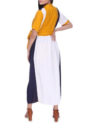 color block maternity wear dress - 16114819 - Standard Image - 3