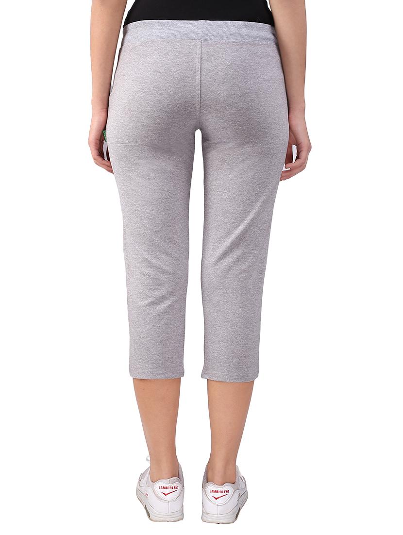 graphic print drawstring sports capri - 16120268 - Zoom Image - 3