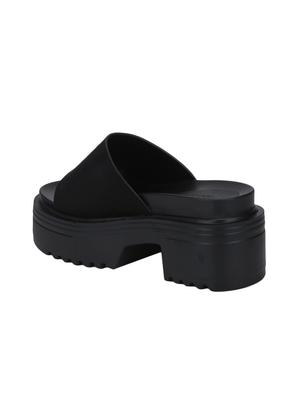 black platforms sandals - 16129361 - Standard Image - 3