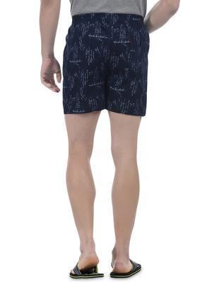 dark blue printed boxer - 16133866 - Standard Image - 3