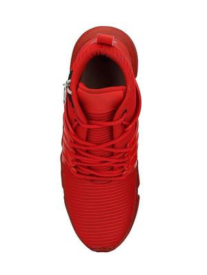 red lace up sport shoes - 16134179 - Standard Image - 3