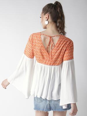 tie back gathered top - 16134476 - Standard Image - 3