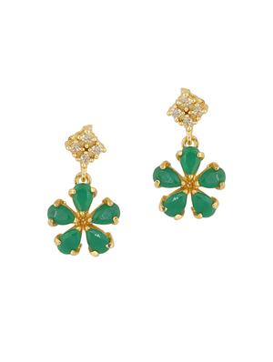 green brass choker necklace - 16134488 - Standard Image - 3
