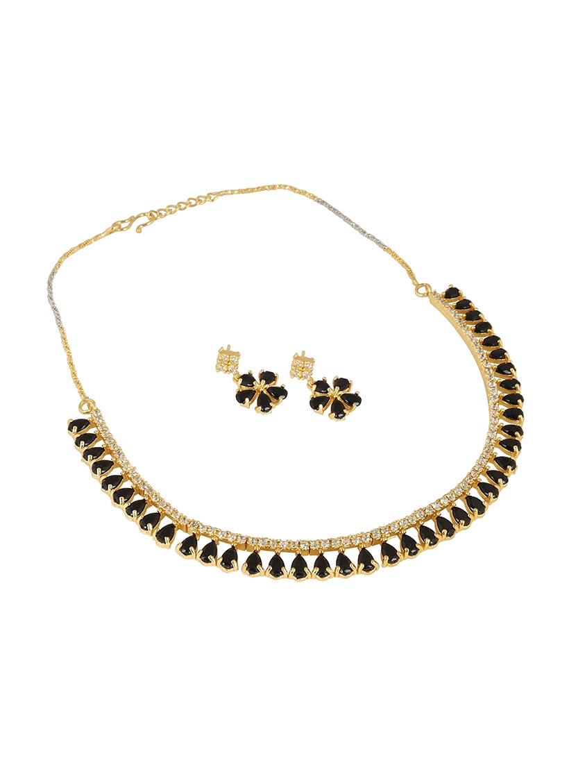 black brass choker necklace - 16134490 - Zoom Image - 3