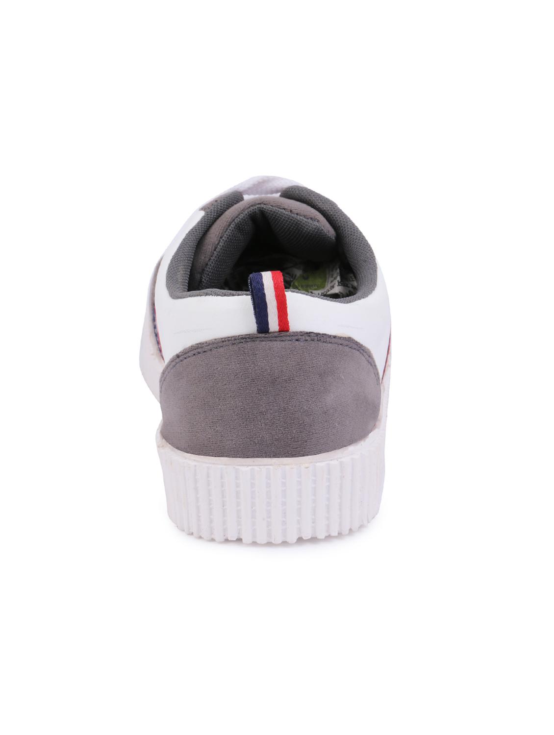 grey suede lace up sneakers - 16134934 - Zoom Image - 3