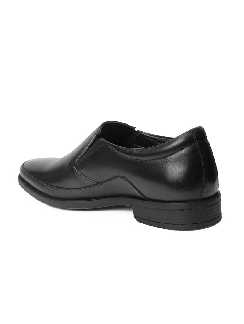black leather slipons - 16135068 - Zoom Image - 3