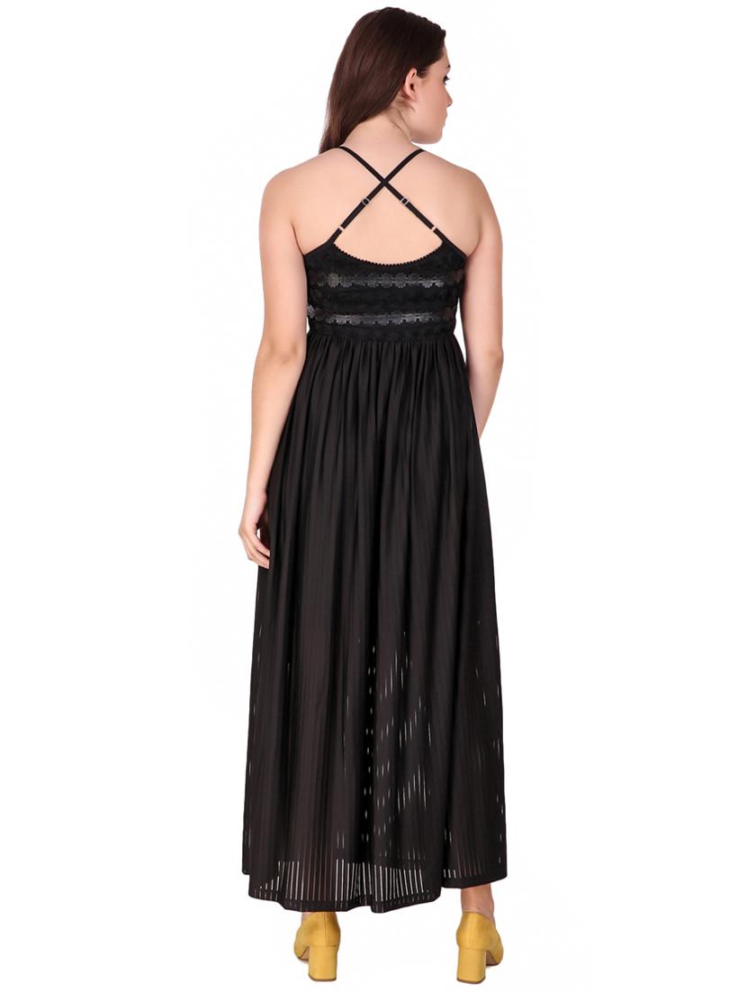 floral laced button up maxi dress - 16137585 - Zoom Image - 3