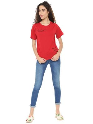 quirky text short sleeved tee - 16138292 - Standard Image - 3
