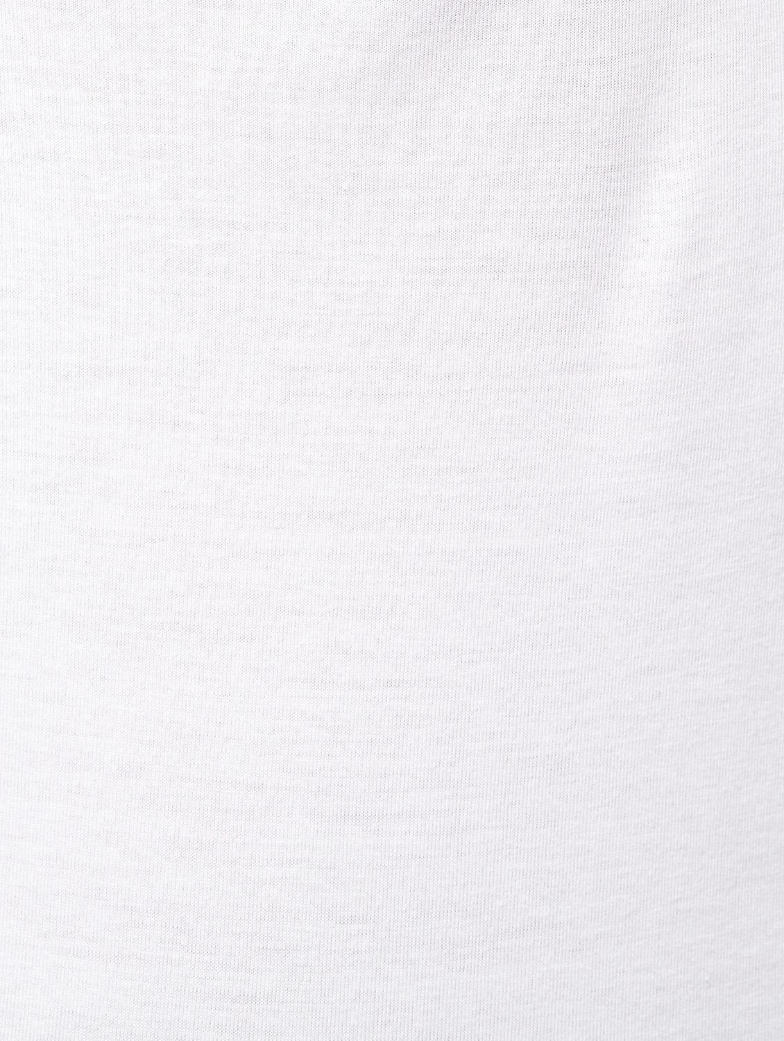 white solid t-shirt - 16138649 - Zoom Image - 6