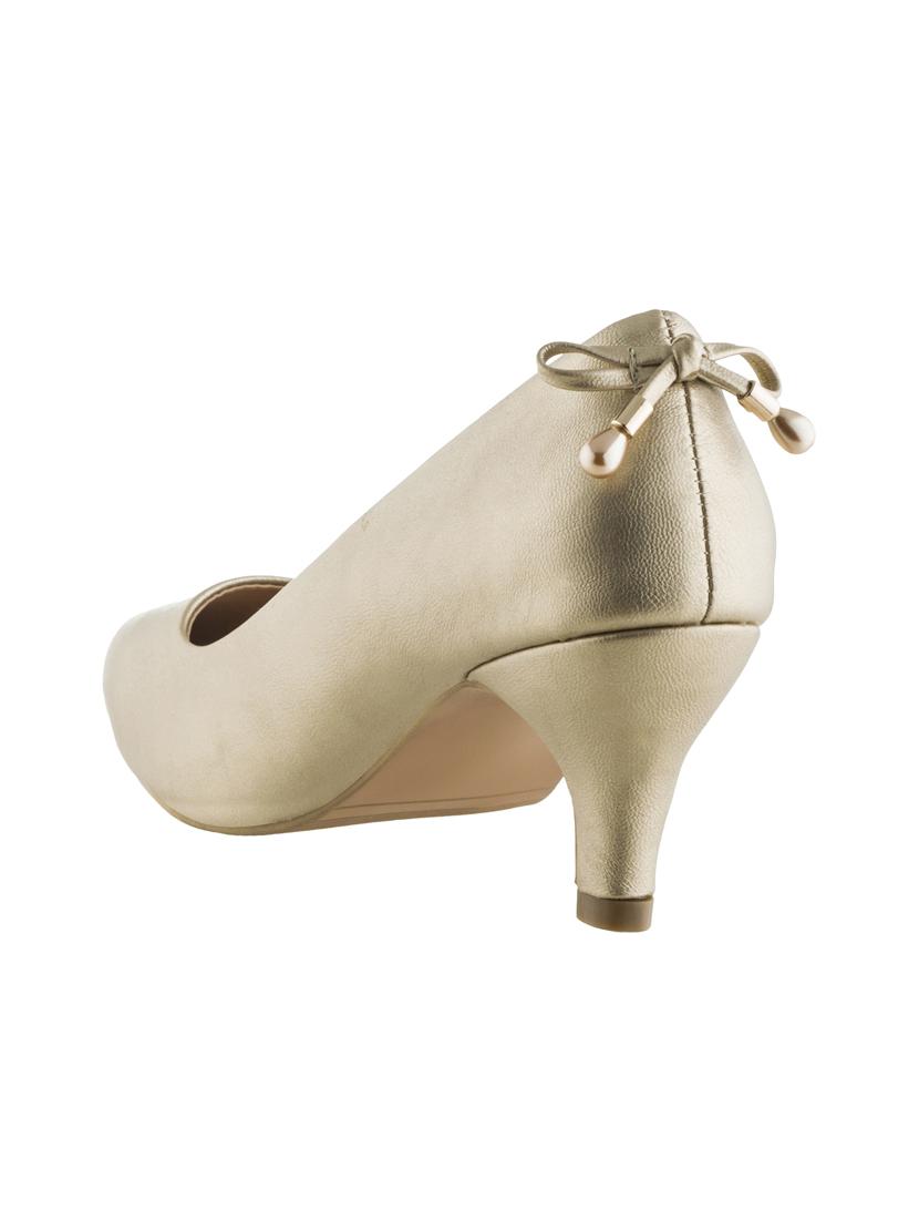 gold slip on pumps - 16139719 - Zoom Image - 3