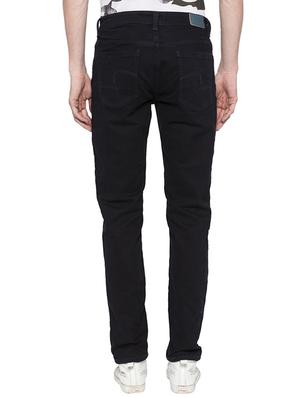 blue cotton plain jeans - 16140312 - Standard Image - 3