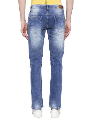 blue heavy washed jeans - 16140315 - Standard Image - 3