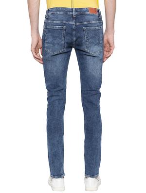 blue light washed jeans - 16140318 - Standard Image - 3