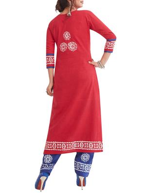 batik printed unstitched salwar suit - 16141411 - Standard Image - 3