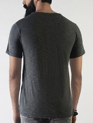 grey cotton t-shirt - 16142271 - Standard Image - 3
