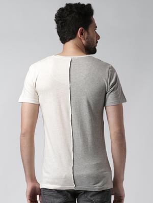 grey front print tshirt - 16142306 - Standard Image - 3