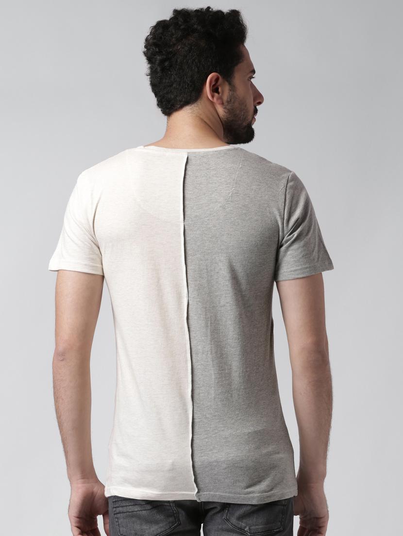 grey front print tshirt - 16142306 - Zoom Image - 3