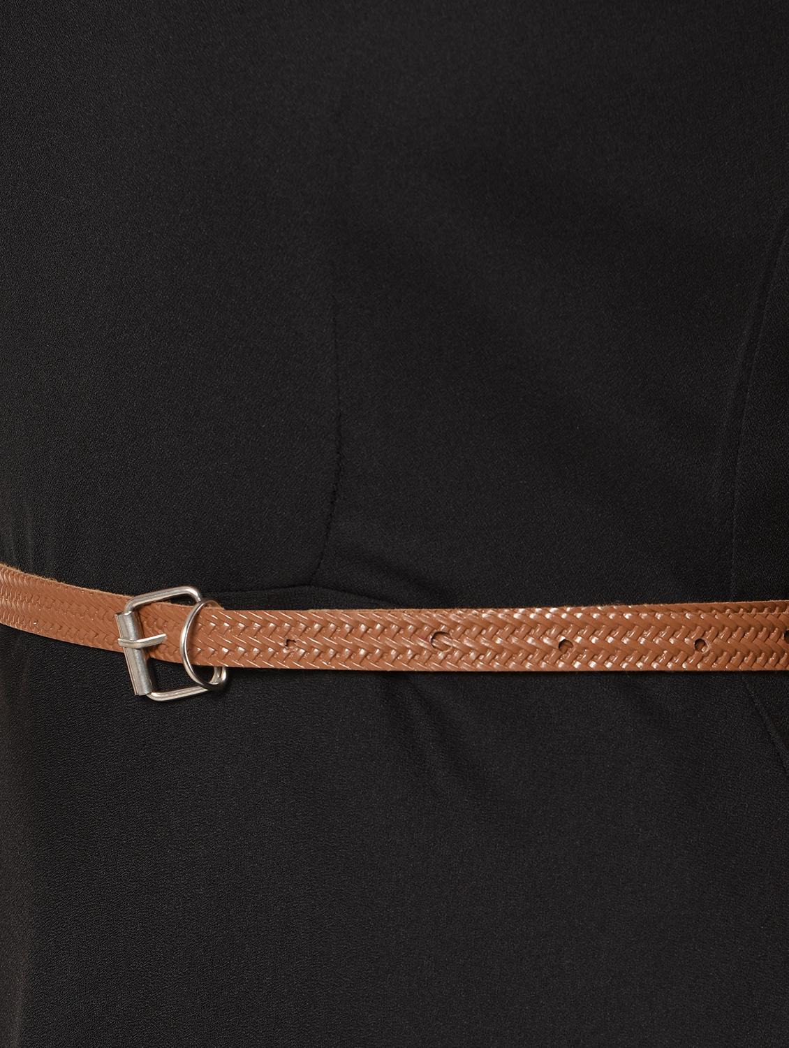 cami neck belted flared dress - 16157851 - Zoom Image - 6