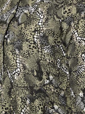 snake print ruffle top - 16157860 - Standard Image - 6