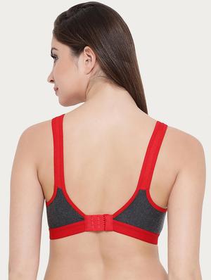 color block full coverage bra - 16158581 - Standard Image - 3