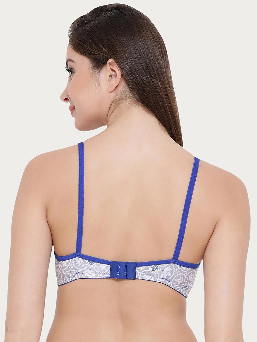 contrast seam bow patch bra - 16158585 - Zoom Image - 3