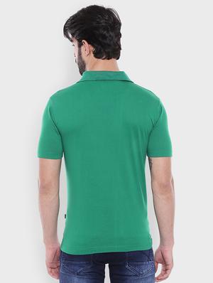 green solid tshirt - 16166220 - Standard Image - 3