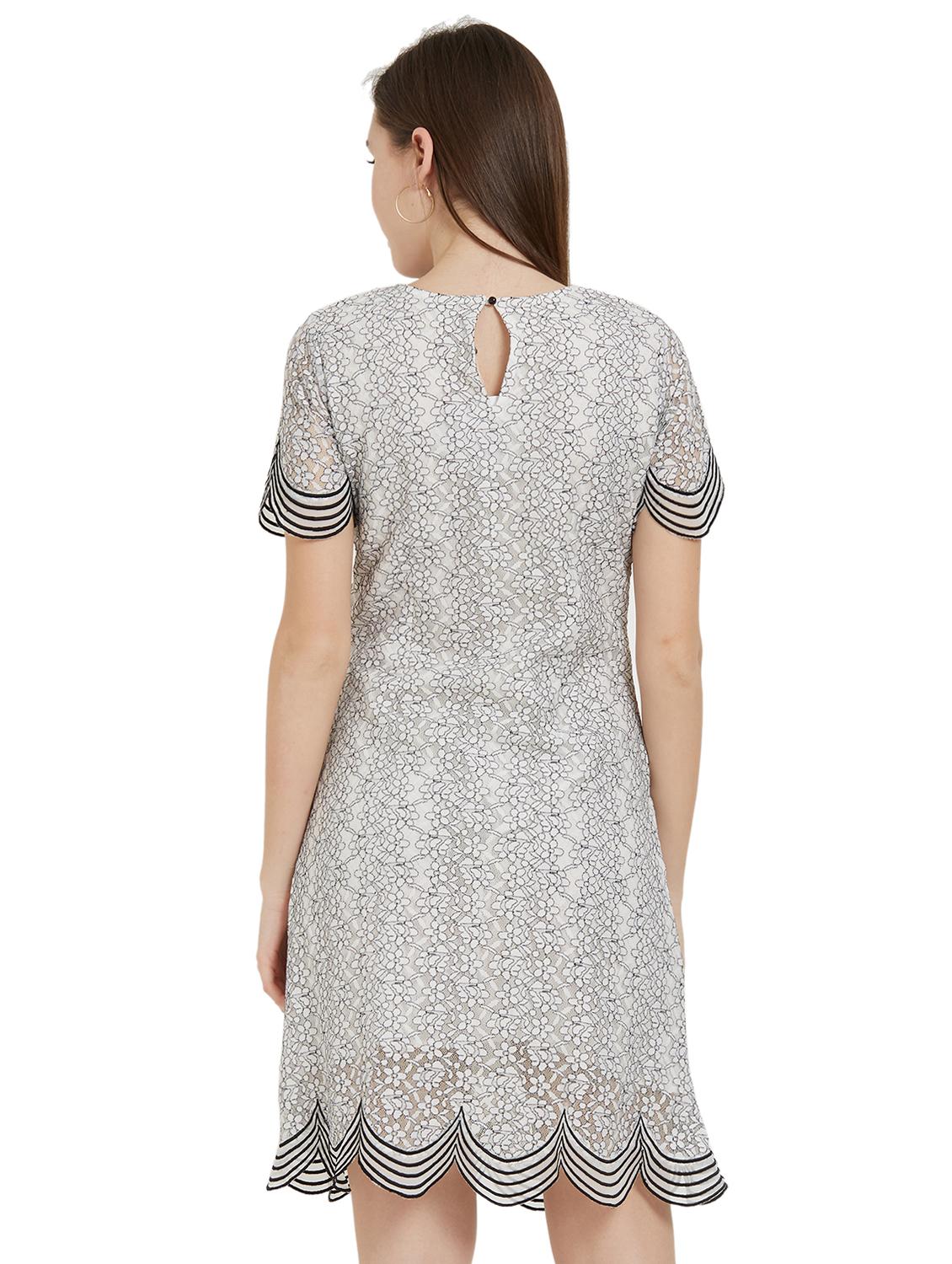 floral print a-line dress - 16167395 - Zoom Image - 3