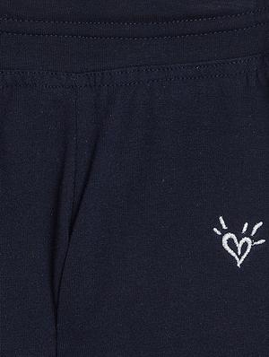 blue cotton blend three fourths - 16167460 - Standard Image - 3