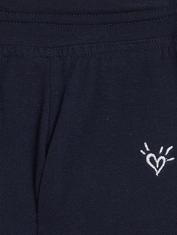 blue cotton blend three fourths - 16167460 - Zoom Image - 3