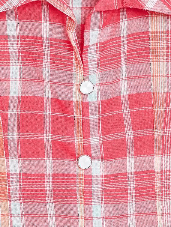 pink cotton blend top - 16167496 - Zoom Image - 3