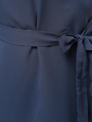 tie knot a-line dress - 16167808 - Standard Image - 6
