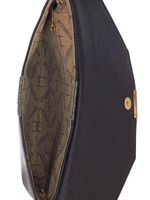 black leatherette (pu) regular clutch - 16168352 - Standard Image - 3