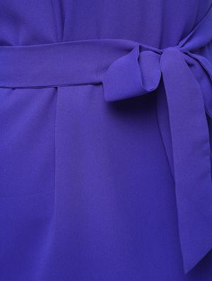 tie knot a-line dress - 16168579 - Standard Image - 6