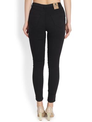 high rise embroidered jeans - 16168791 - Standard Image - 3