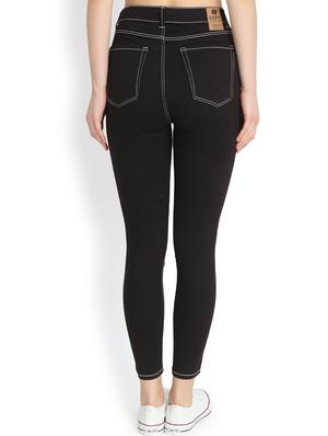 high rise skinny fit cropped jeans - 16168797 - Standard Image - 3