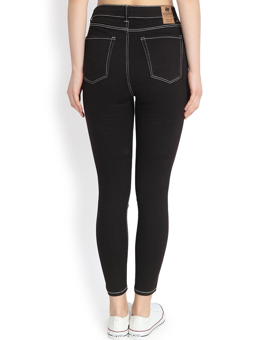 high rise skinny fit cropped jeans - 16168797 - Zoom Image - 3
