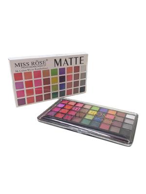 miss rose 36 colors matte look eyeshadow palette shade#1 30 gm - 16169552 - Standard Image - 3